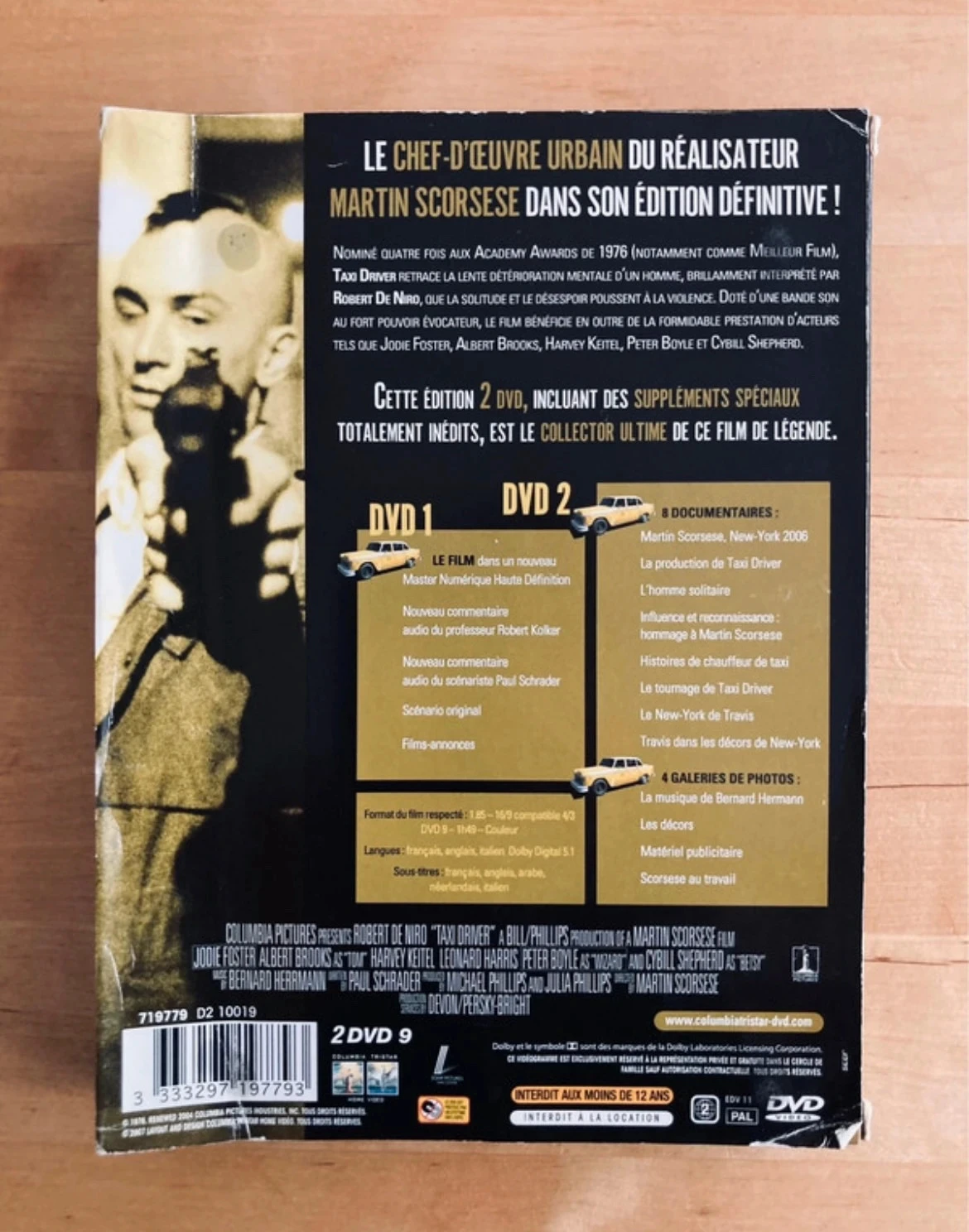 Coffret DVD Taxi Driver van Martin Scorsese collector's editie. – photo 2